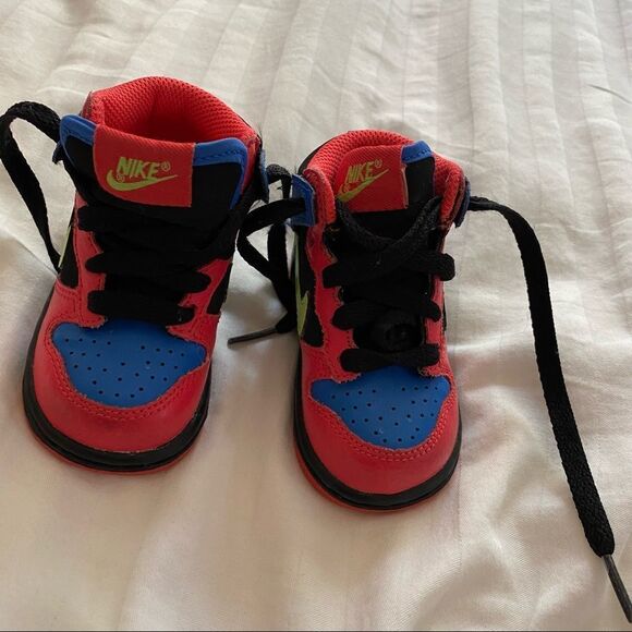 🍄 Baby Nike Jordan’s Dunks High Tops - Picture 9 of 13